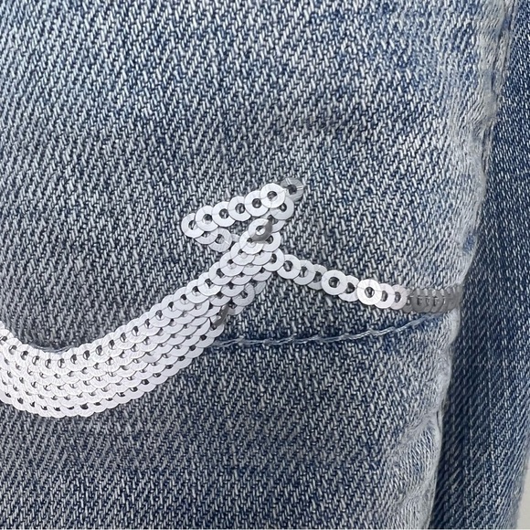 7 for all Mankind Straight Leg Jeans Size 27 - Picture 6 of 14